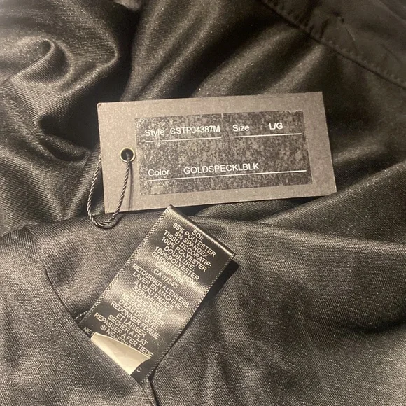 Black and Gold Sequin top cable & gauge - Picture 7 of 7